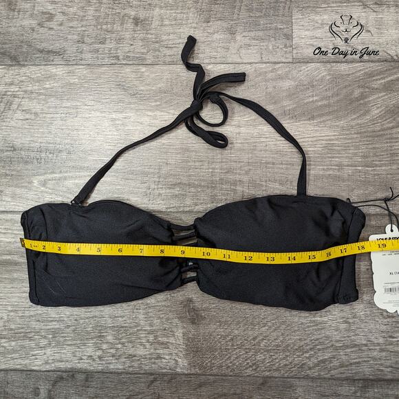 Love & Sports Strappy Bikini Top Size XL - Picture 3 of 4
